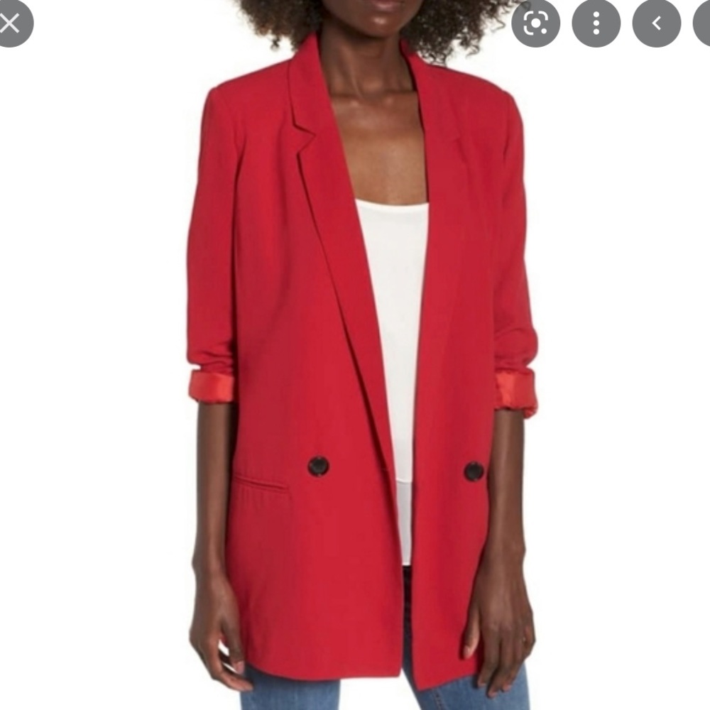 Nordstrom Mural Oversized Blazer